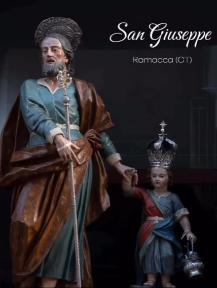 Riproduzione di San Giuseppe di Ramacca (CT)