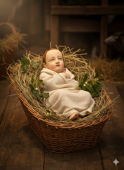 Gesù Bambino - riproduzione bottega siciliana